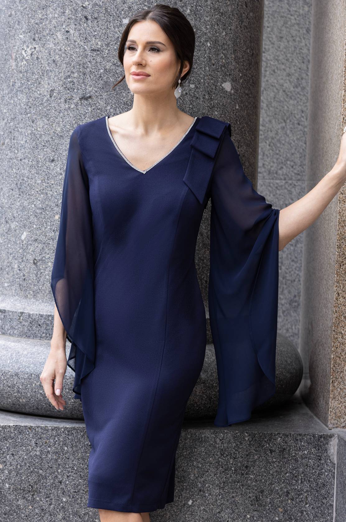 Lyman Dress 239147 Midnight blue