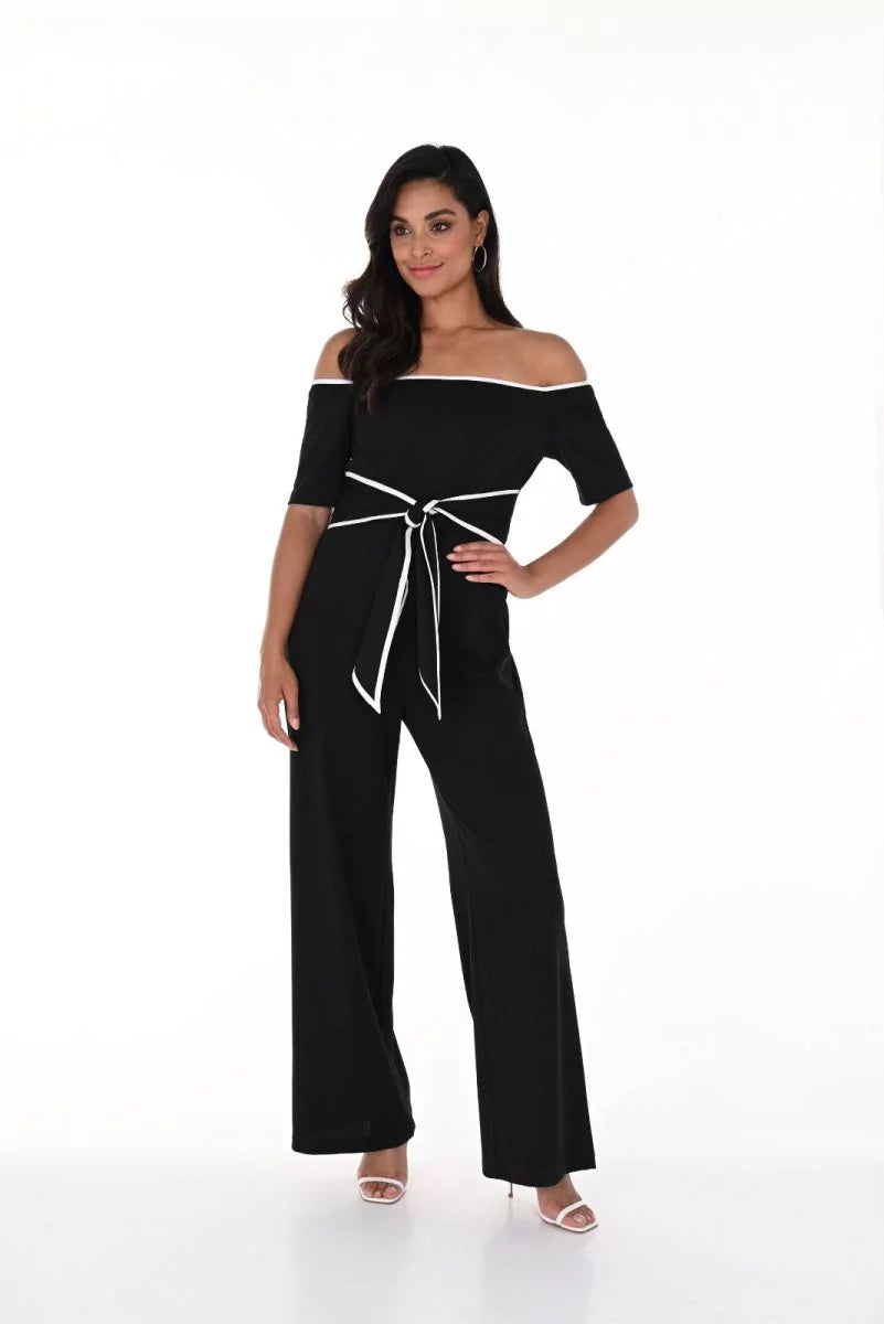Frank Lyman	 Jumpsuit 246120 Black/white