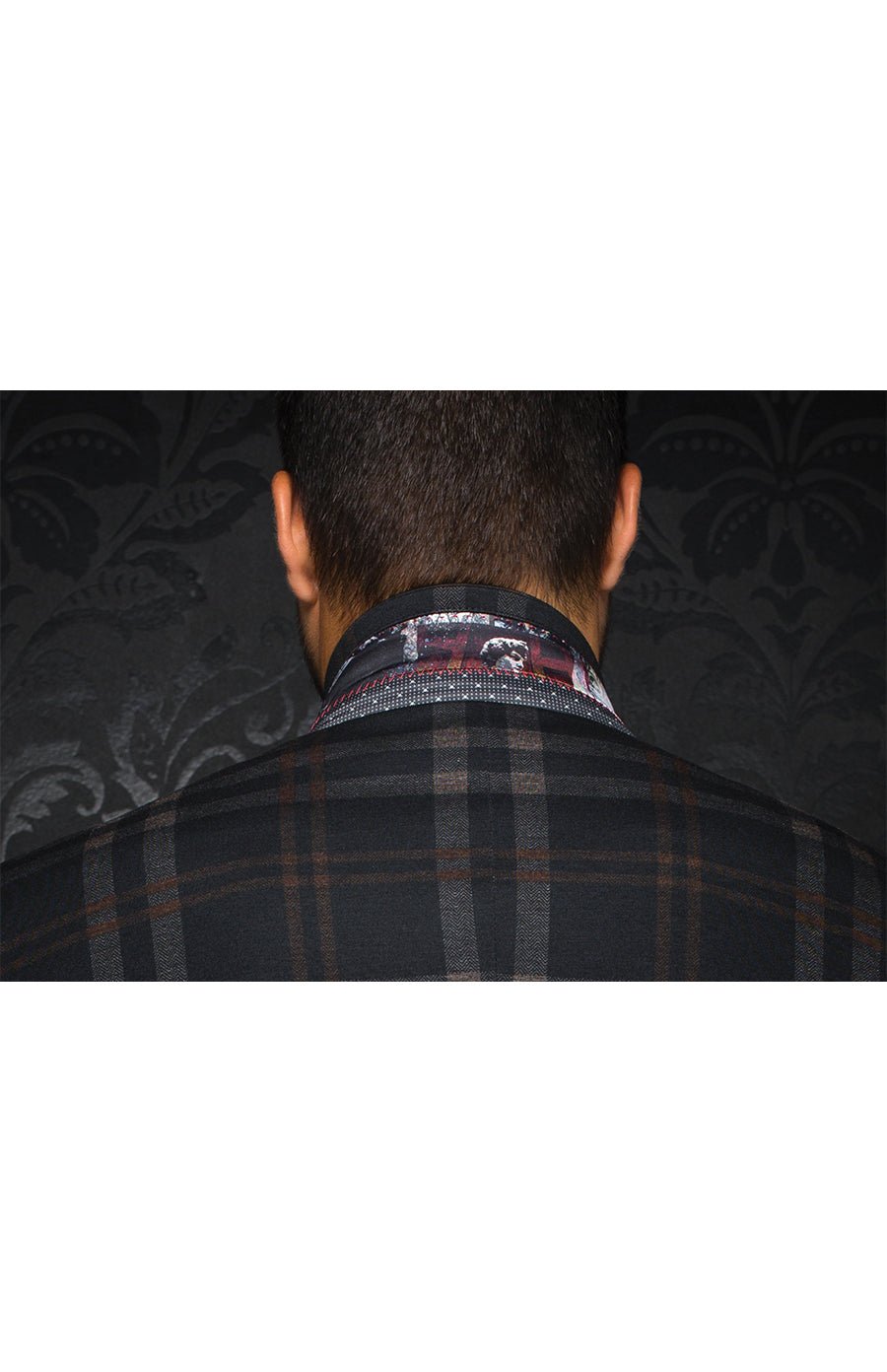 Blazer | LEONARDO, black / rust - AU NOIR