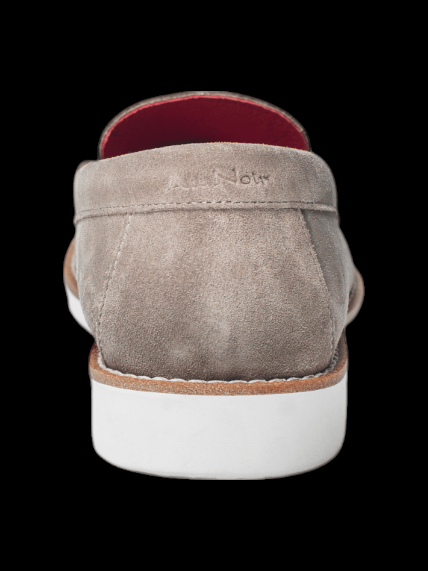 CHAUSSURE SUEDE LOAFER | DANDRIDGE, Grey - AU NOIR