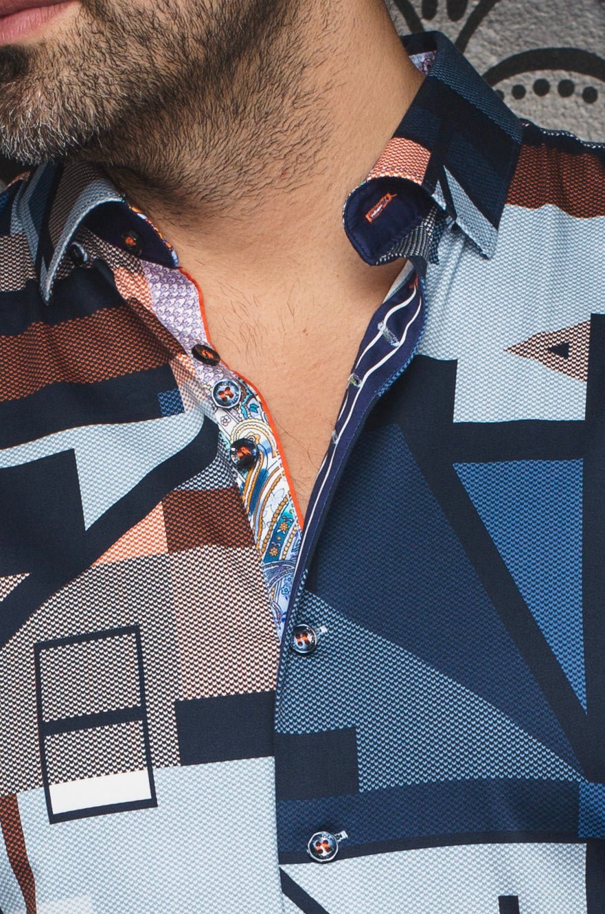 CHEMISE | WAVERLY, Navy - AU NOIR