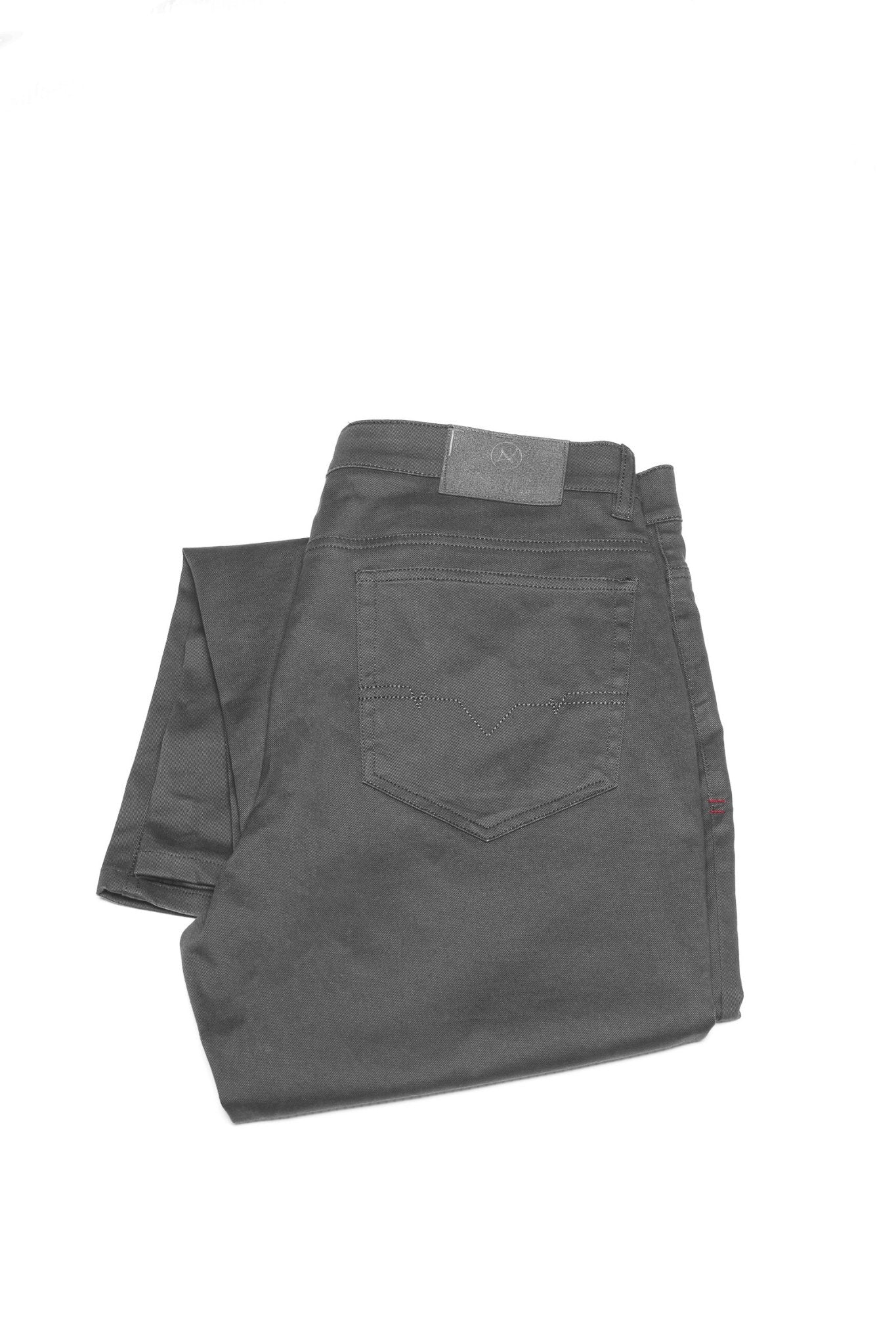 Dressy Stretch Pant - Signum Grey - AU NOIR