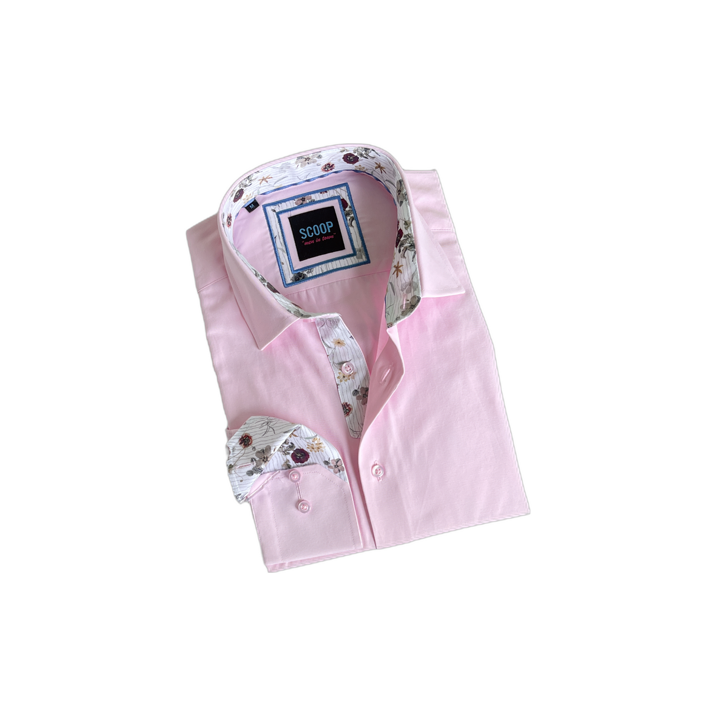 Novel - long-sleeved men's shirt