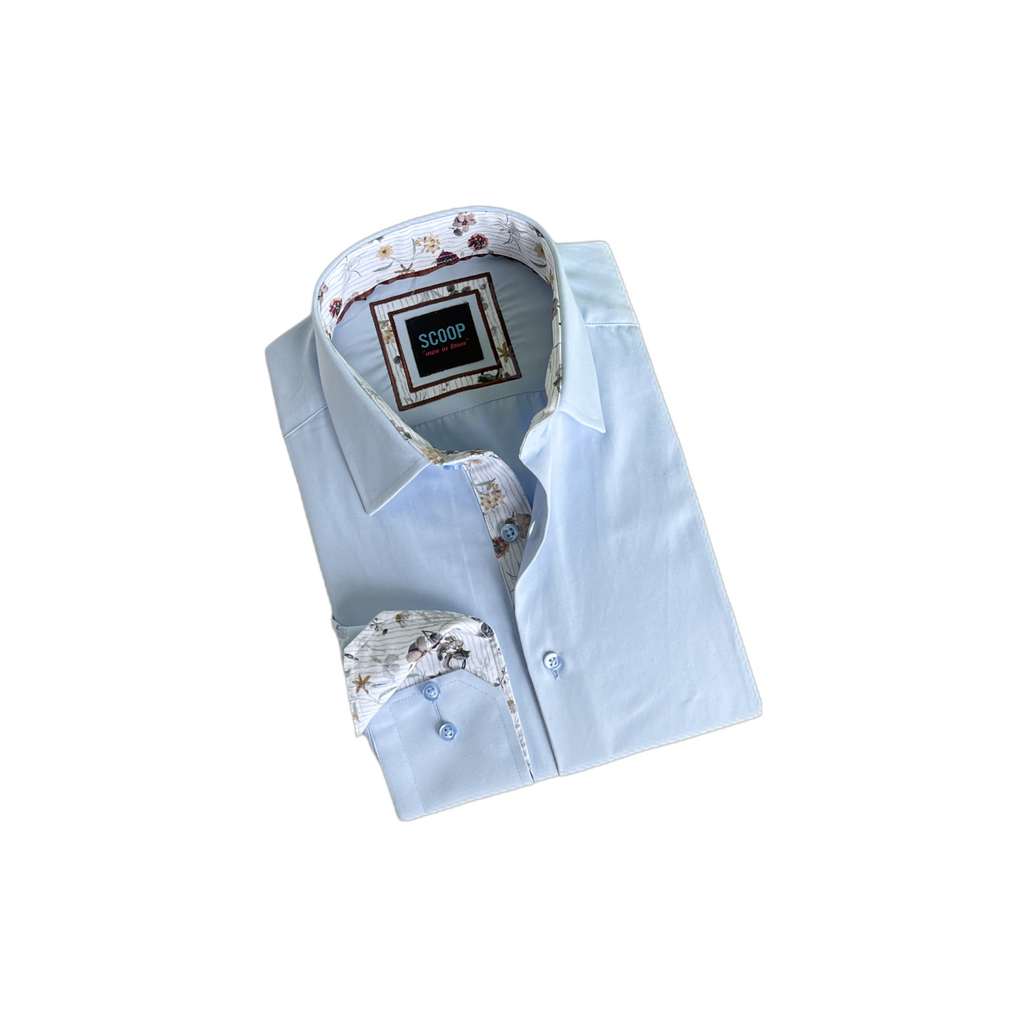 Novel - long-sleeved men's shirt