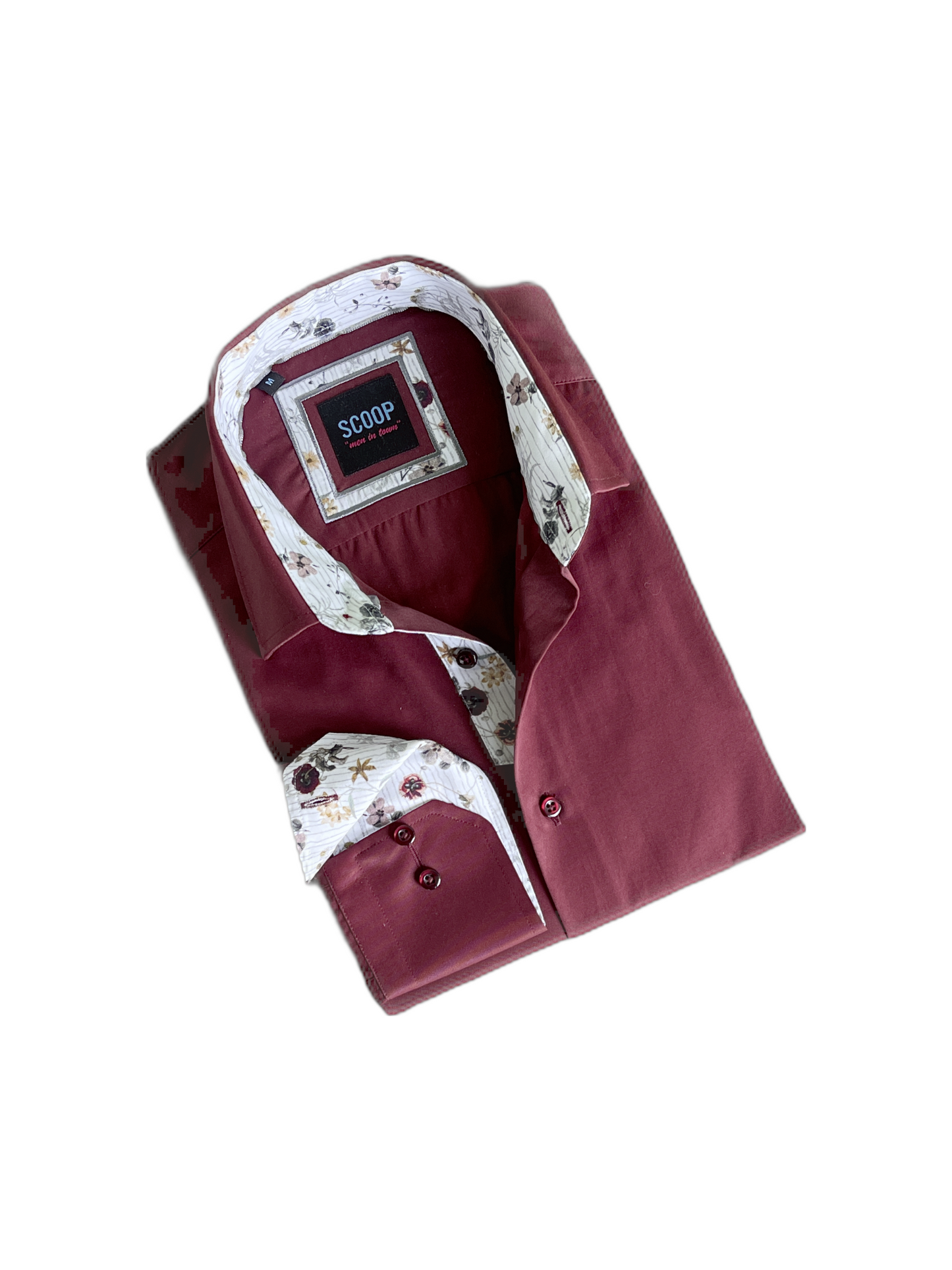 Novel - long-sleeved men's shirt