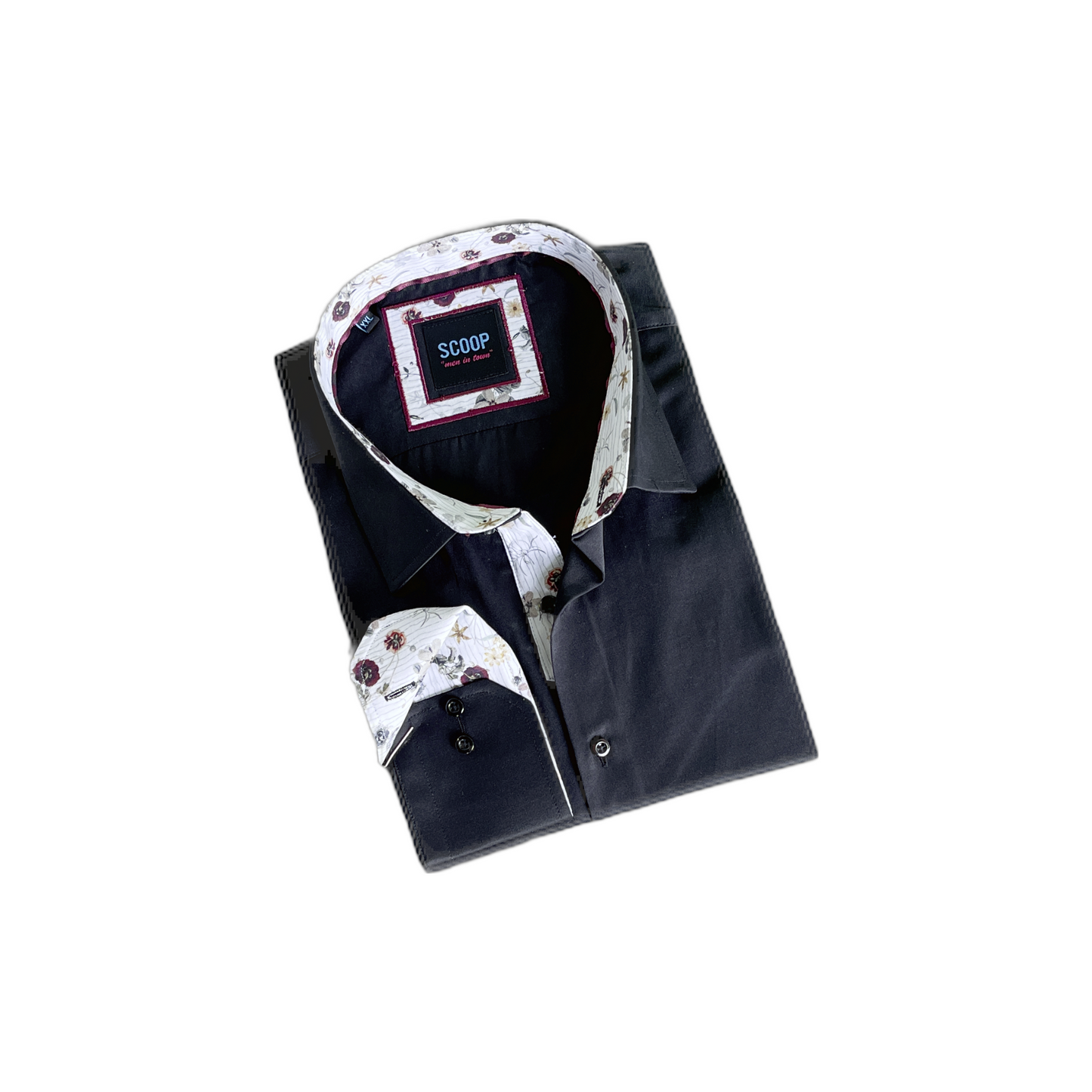 Novel - long-sleeved men's shirt