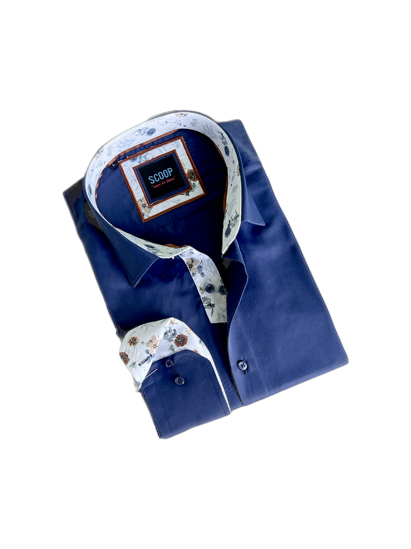 Novel - long-sleeved men's shirt