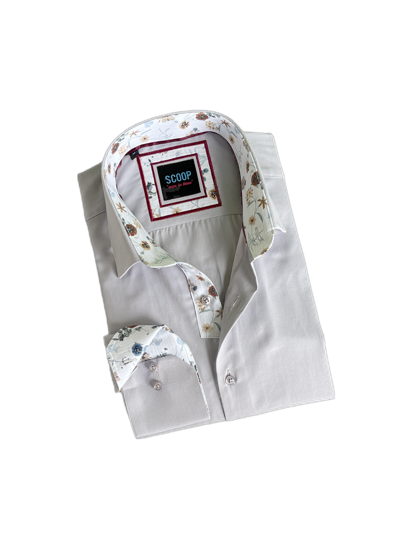 Novel - long-sleeved men's shirt