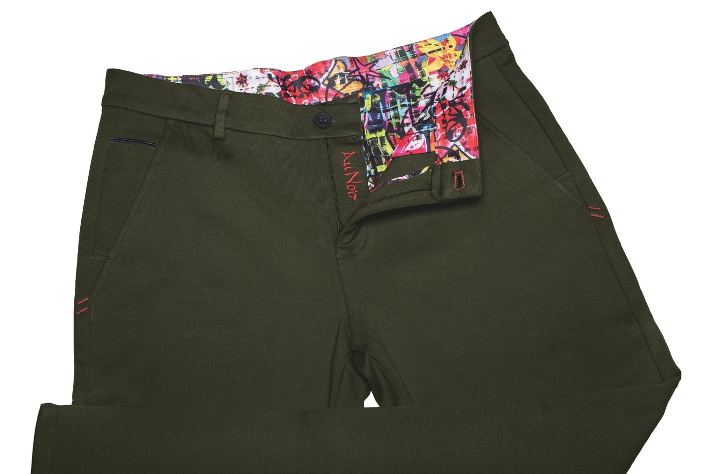 PANTALON | BERETTA, olive - AU NOIR