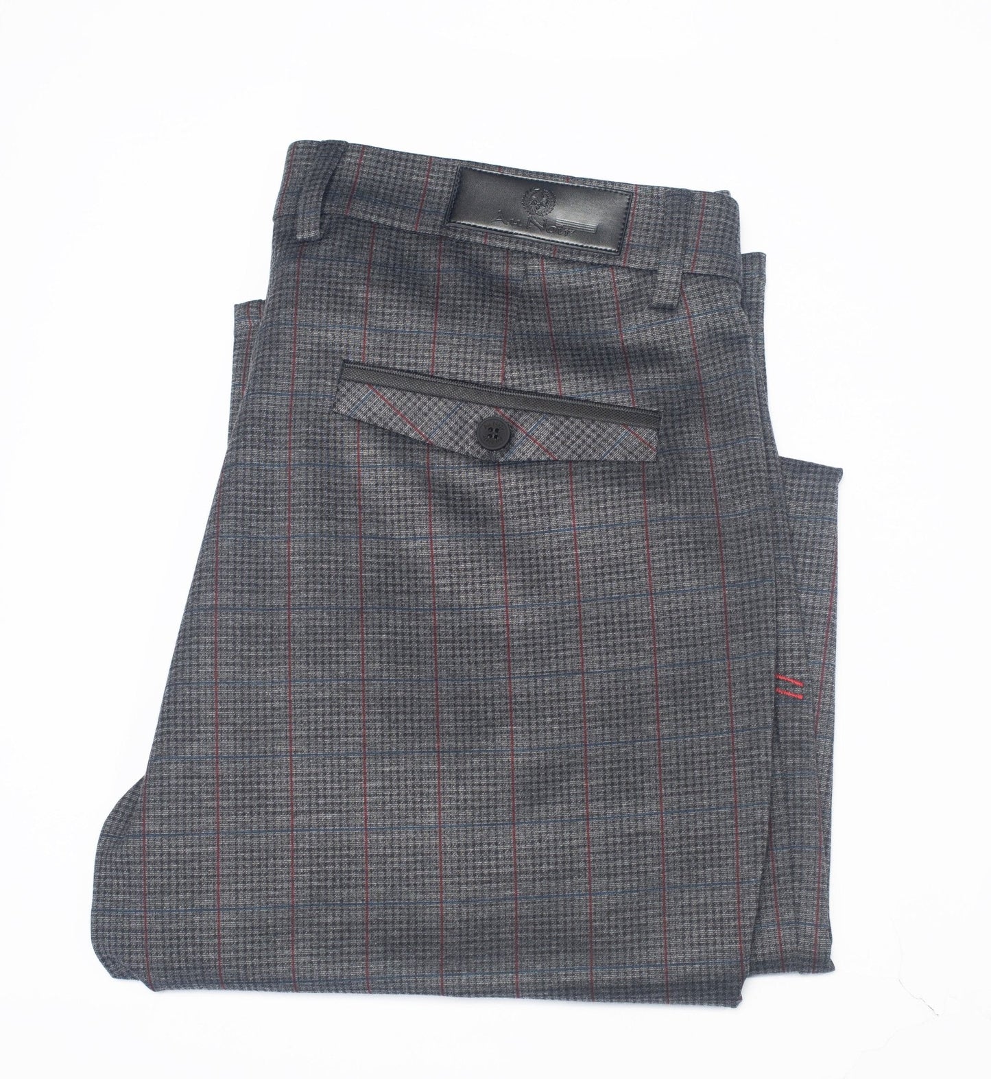 PANTALON | BERETTA-TAYLOR, Dark Grey Multi - AU NOIR