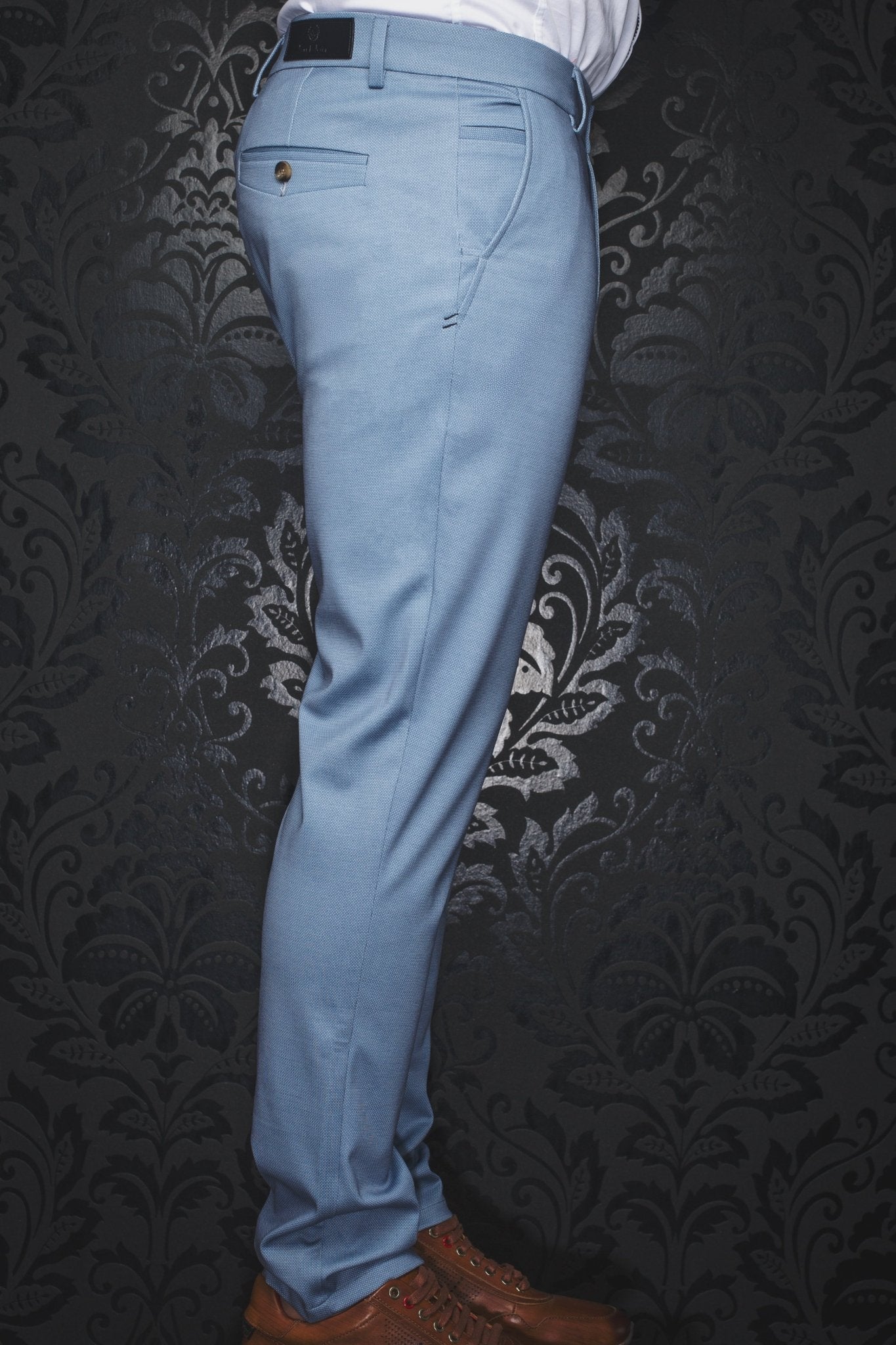 PANTALON | GLOVER - BERETTA, Light Blue - AU NOIR