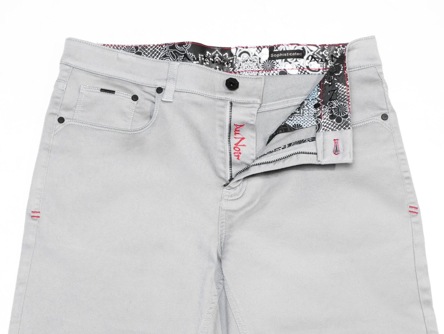 PANTALON | JOHNNY-SKC, silver - AU NOIR
