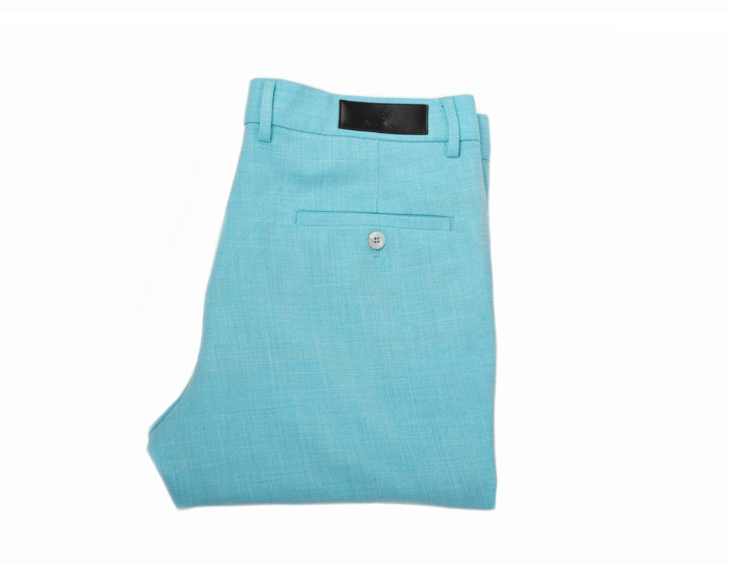PANTALON | WESSON-LANCASTER, Turquoise - AU NOIR