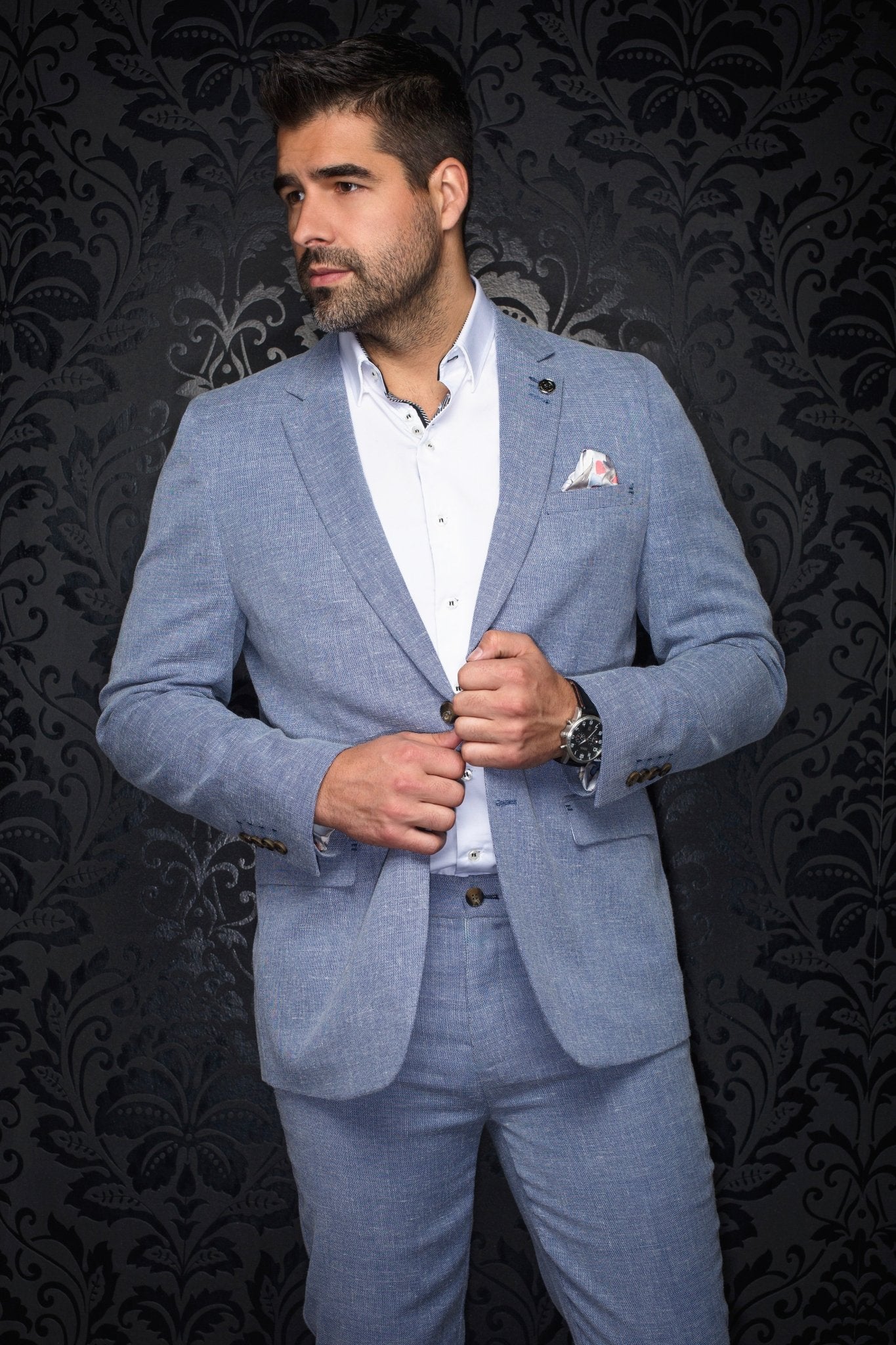 VESTON | CASSEL, Navy - AU NOIR