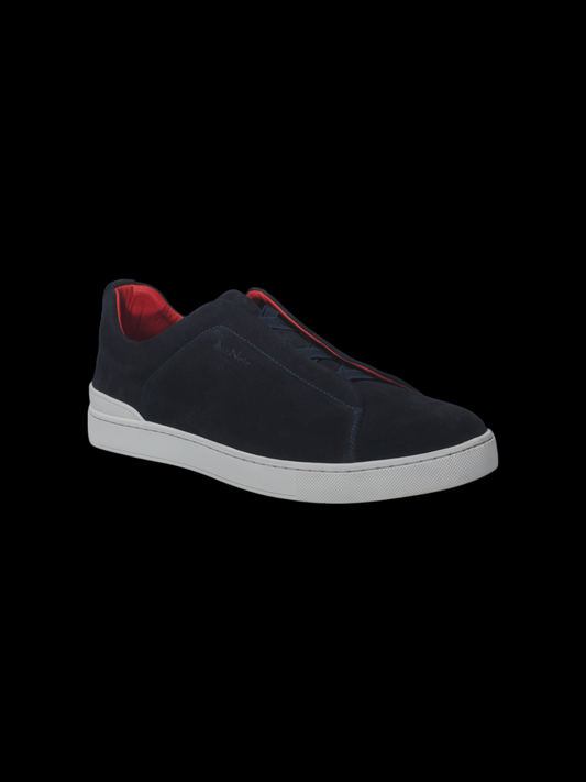 CHAUSSURE SUEDE SLIP-ON | CLIFT, Navy