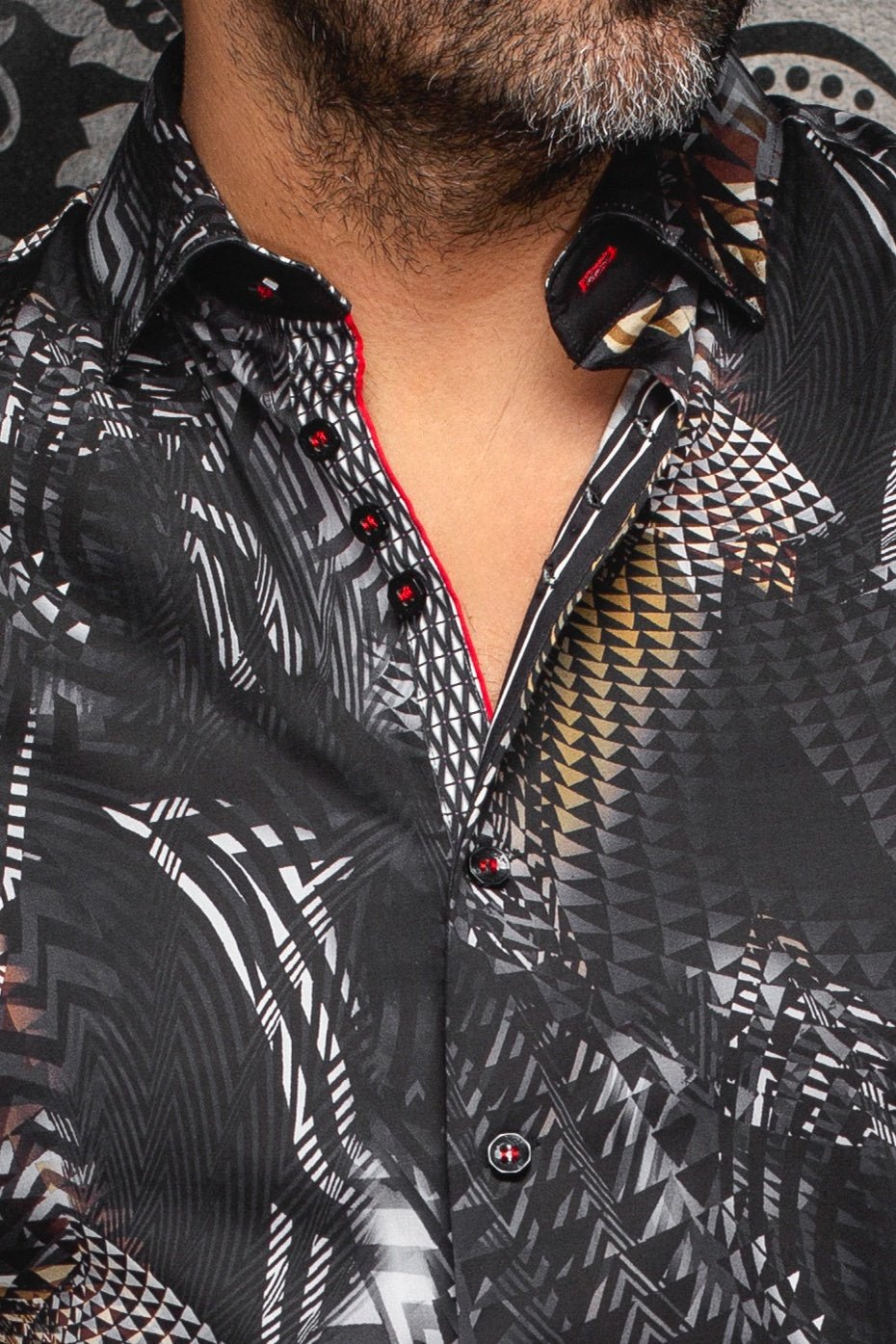 CHEMISE | GROOVE, Black Gold - AU NOIR