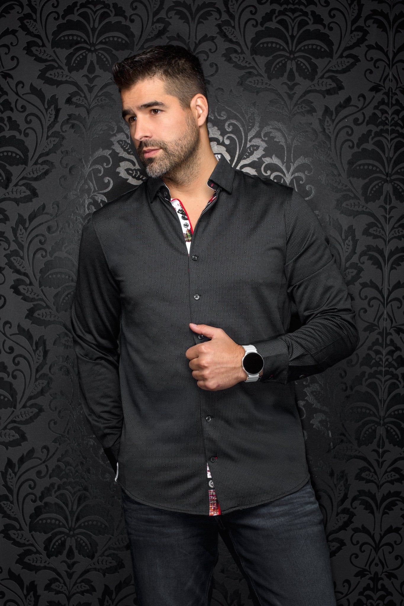 CHEMISE | PALMA, Black - AU NOIR