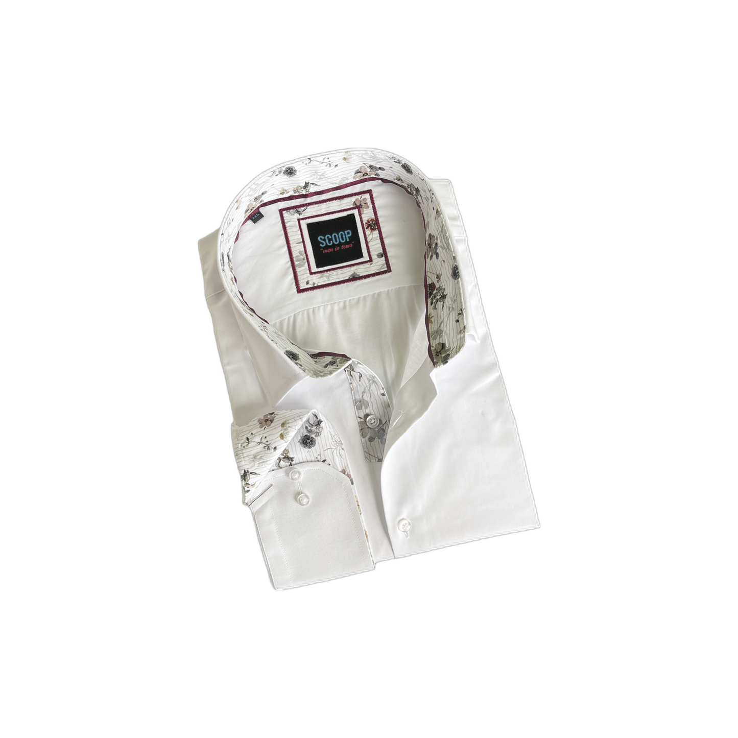 Novel - long-sleeved men's shirt
