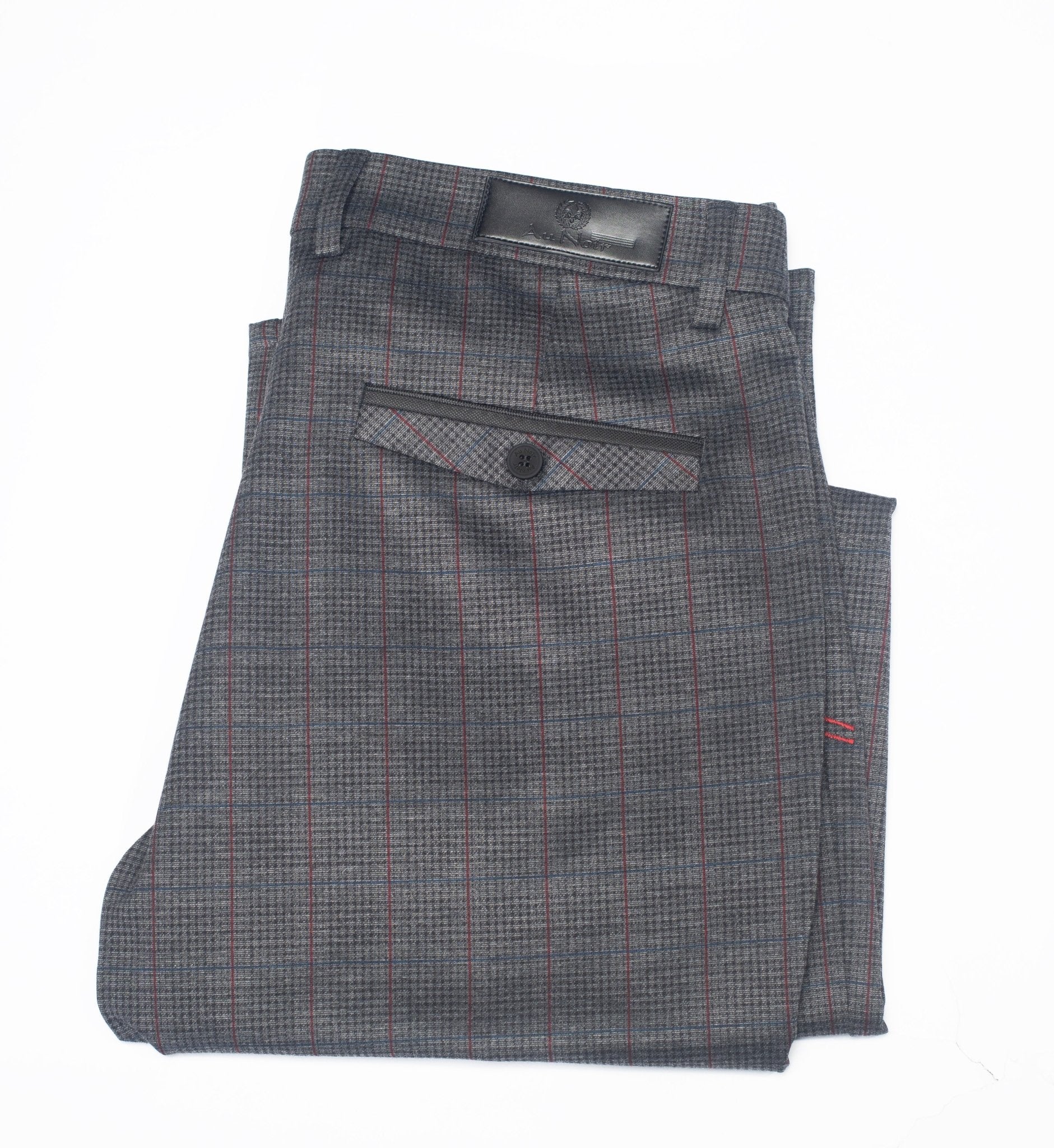 PANTALON | BERETTA-TAYLOR, Dark Grey Multi - AU NOIR