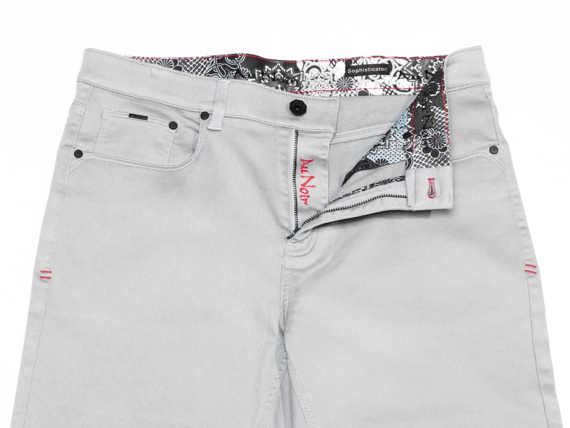 PANTALON | JOHNNY-SKC, silver - AU NOIR