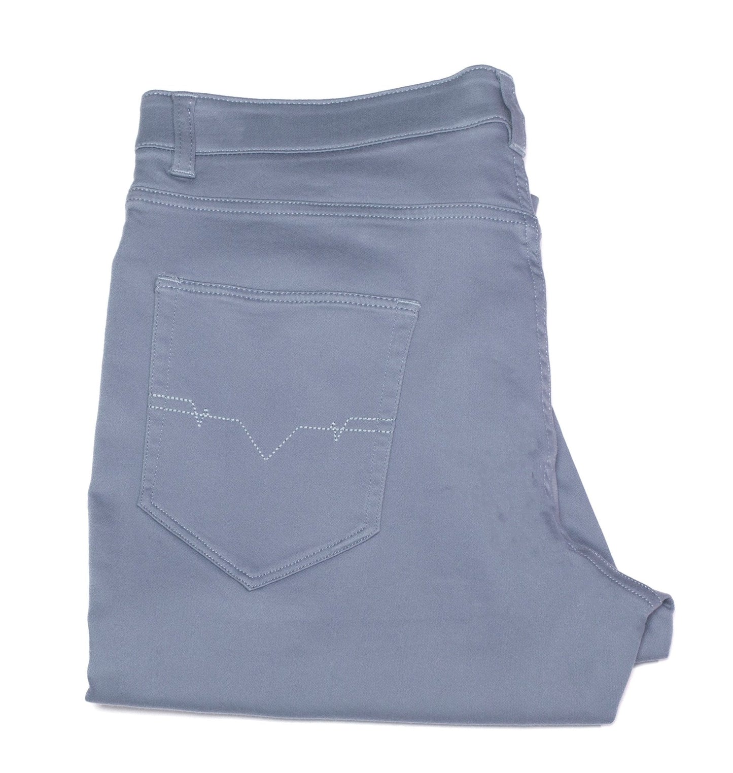PANTALON | JOHNNY-SKC, steel blue - AU NOIR