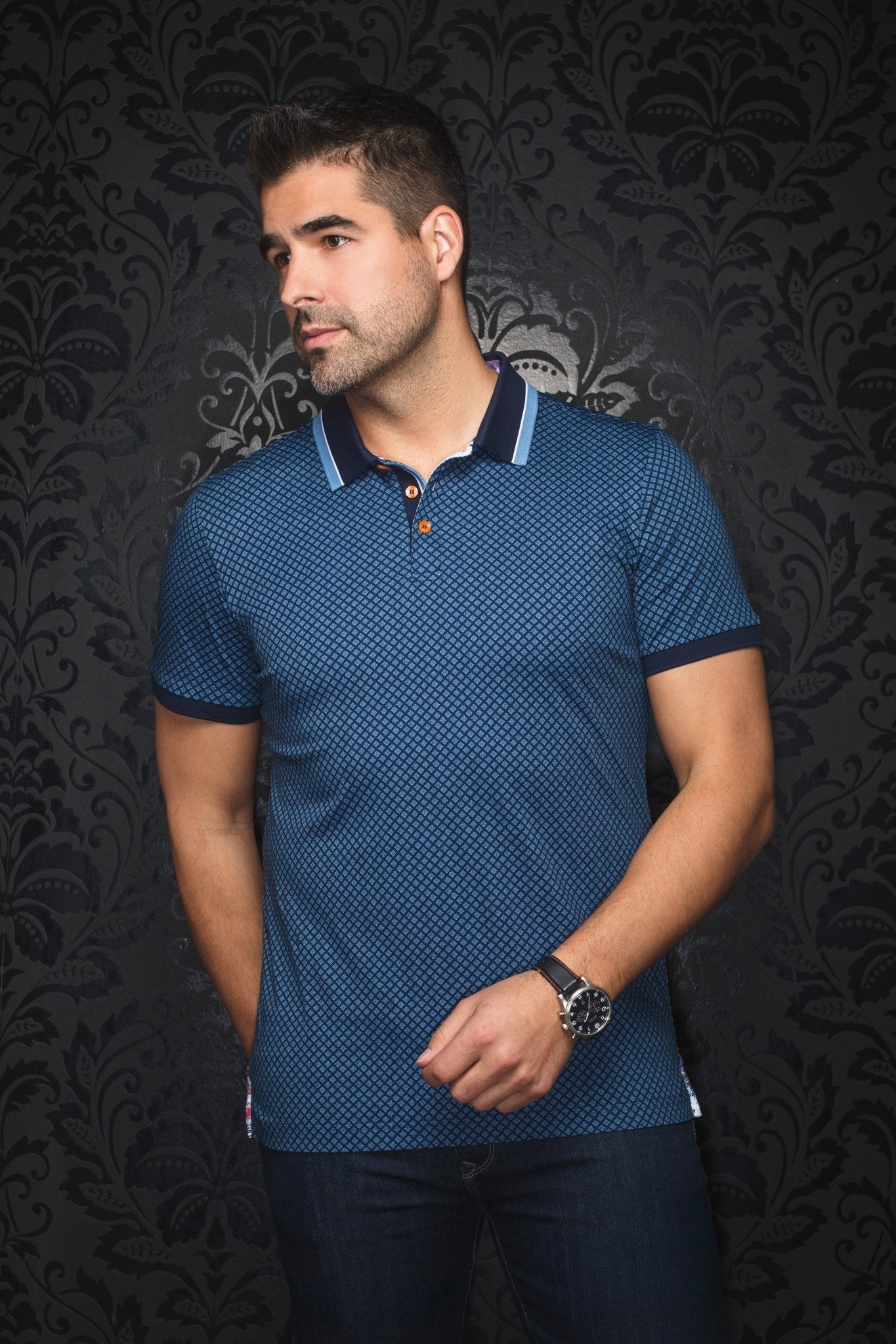 POLO | FAIRMONT, Navy - AU NOIR