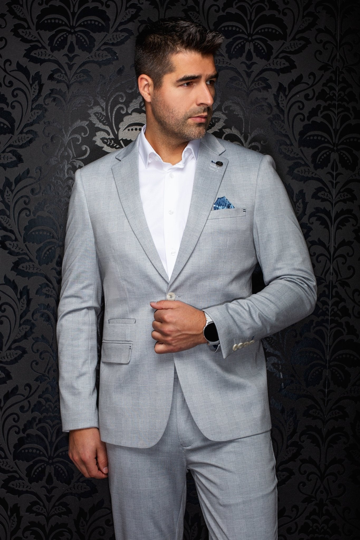 VESTON | LIAM, Grey - AU NOIR